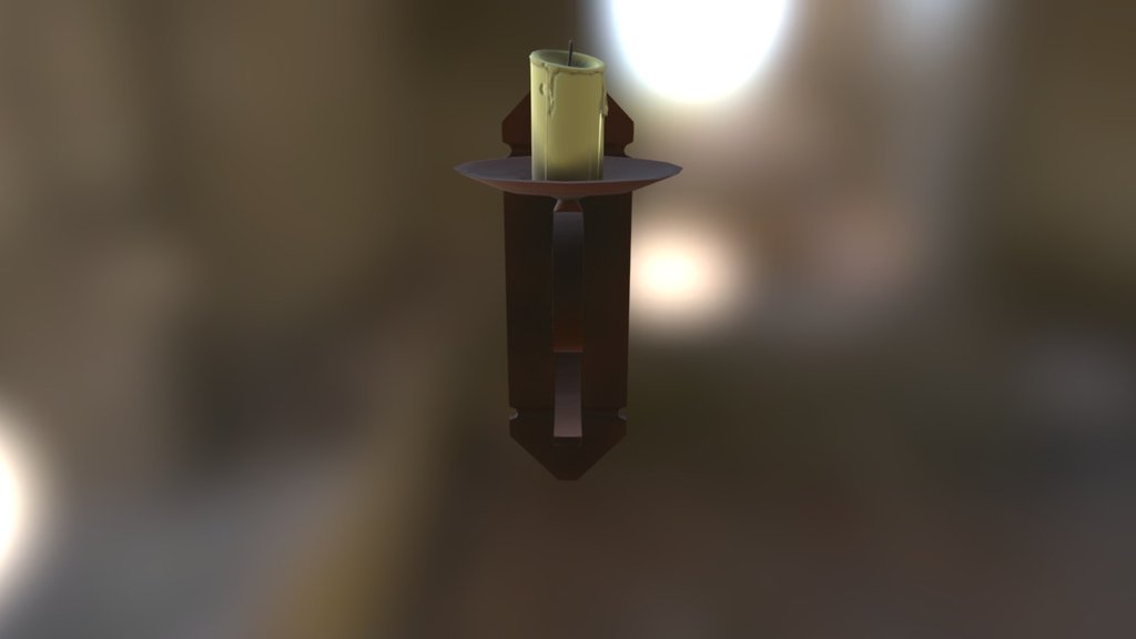 Candle - Download Free 3D model by scoog [aec56c4] - Sketchfab