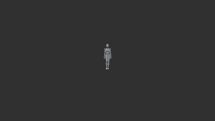 A_woman_goes_to_look_around_v3 3D Model