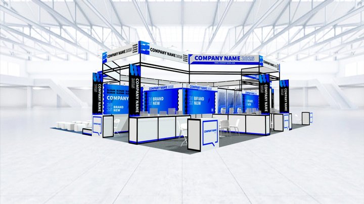 2025 Exhibition - COMPANY NAME - A01 - ZOE 3D Model
