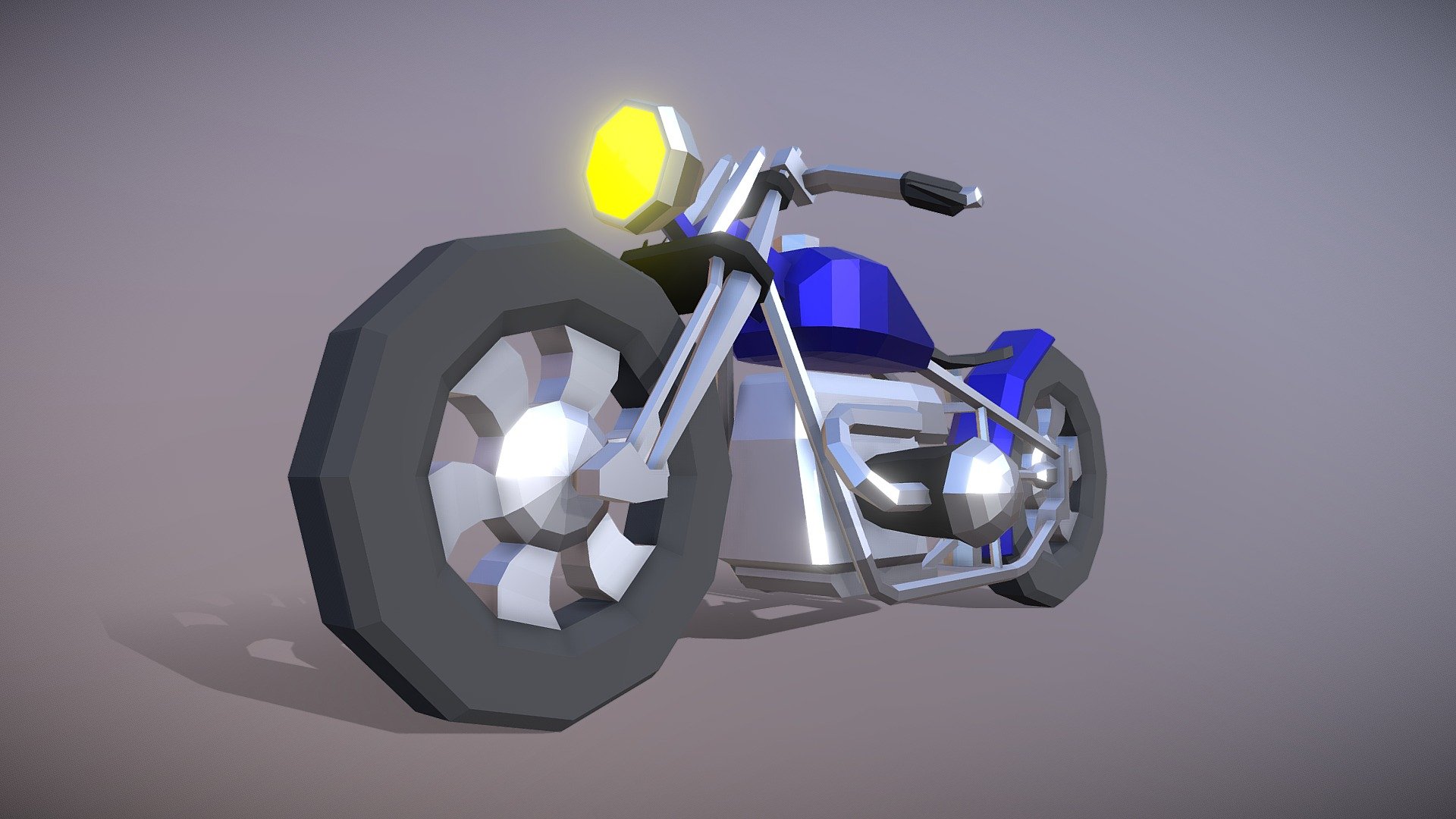 Low Poly Chopper