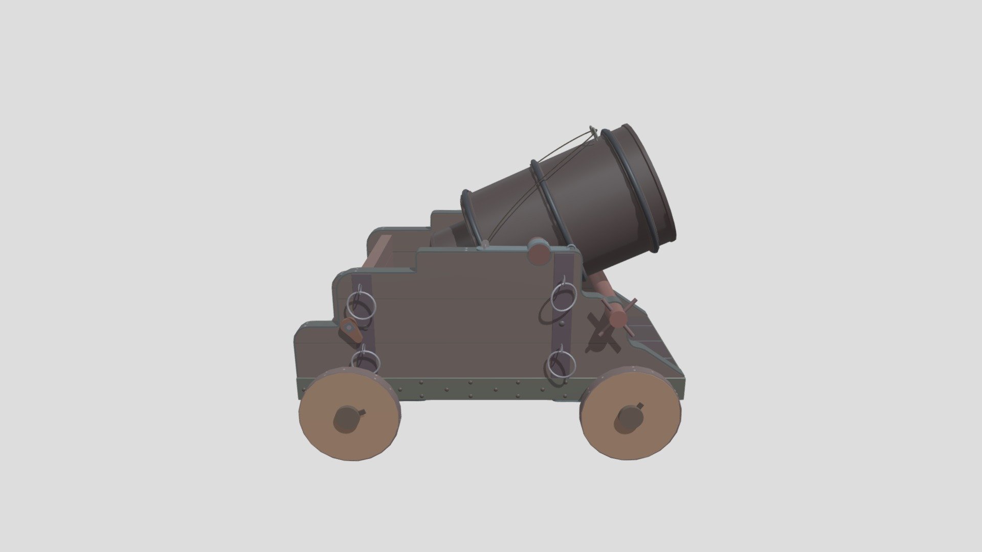Мортира - 3D model by Elenushka (@lorana191) [aec6b22] - Sketchfab