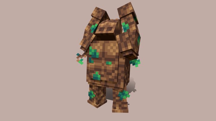 Earth Golem (Magic & Mayhem) 3D Model