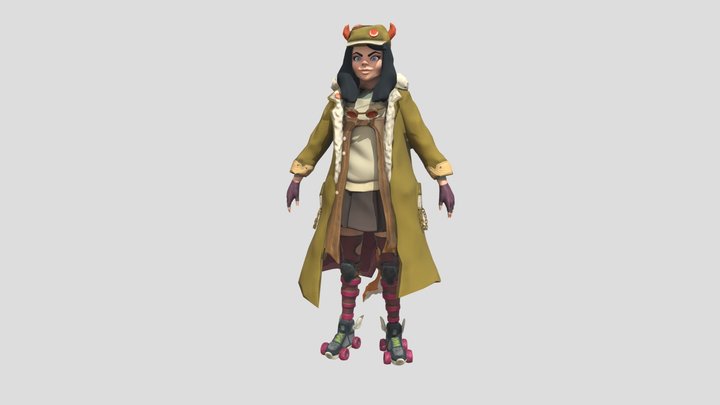 GART220 Character_Chea Mc Ardle 3D Model