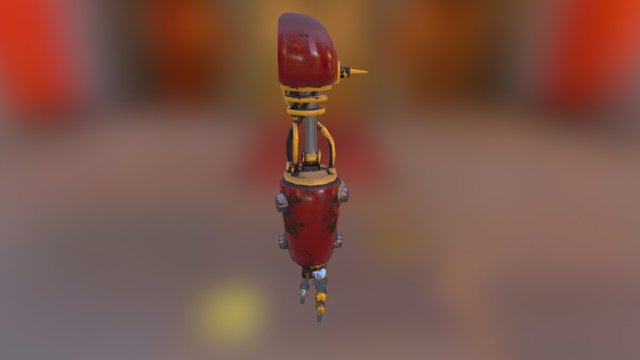 Braço Robo 3D Model
