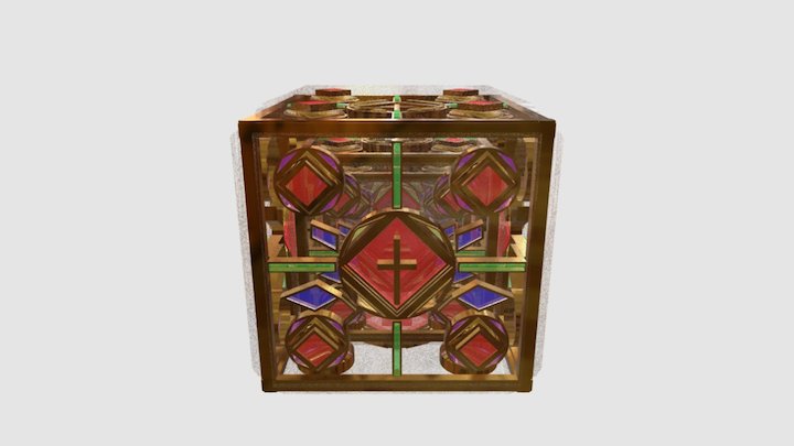 Cross Box 3D Model