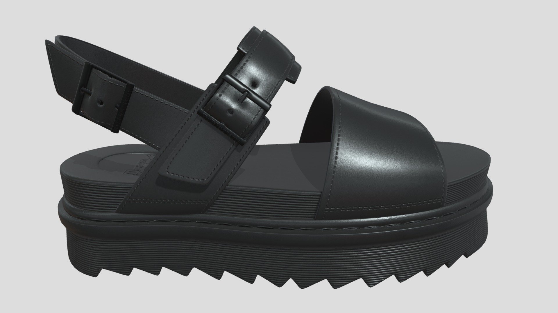 Sandals Dr Martens - Buy Royalty Free 3D model by YanaDesVal [aec822e ...