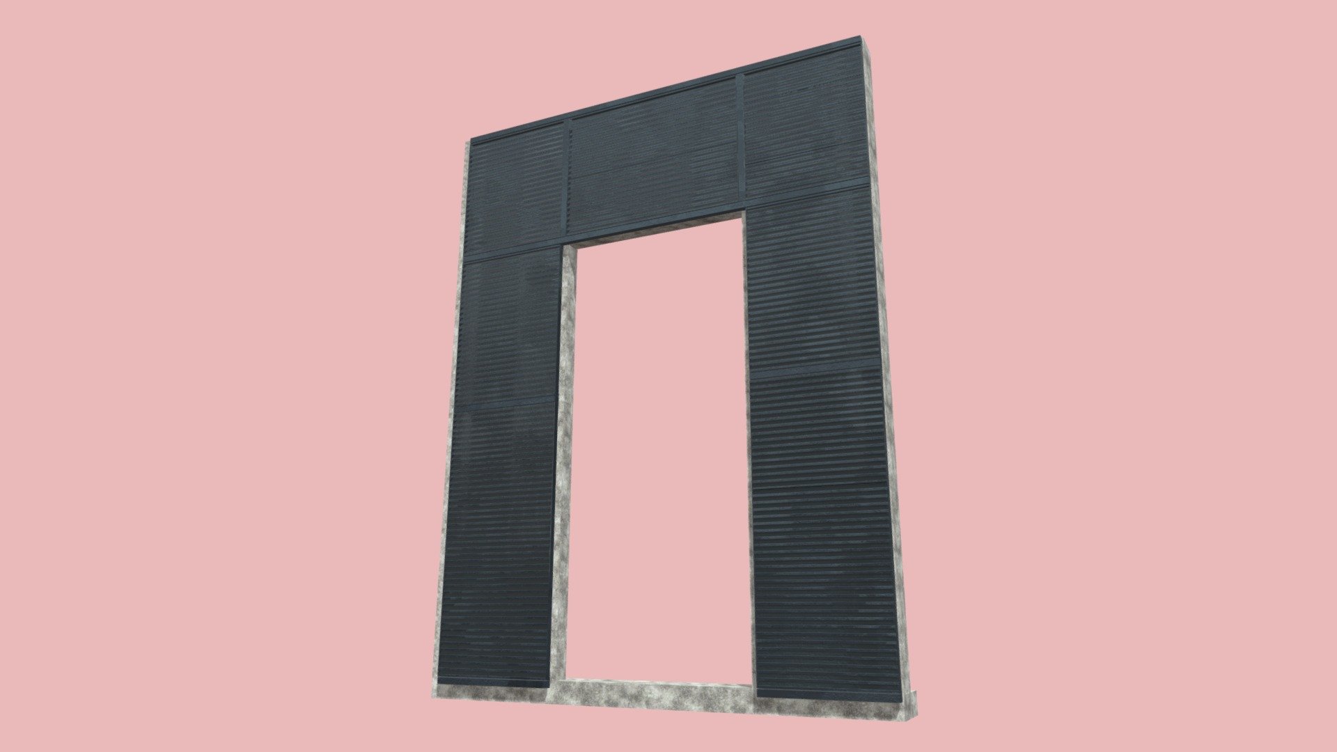 LOURVER SCREEN BLUE — Sketchfab embed 3D viewer