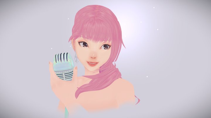 SHINING NIKKI | Infinity Girl | Make a Wish ! 3D Model