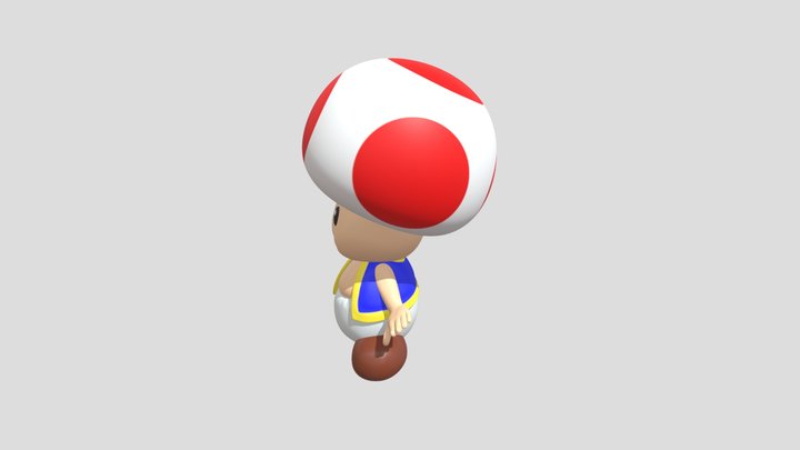 Toad 3D Model