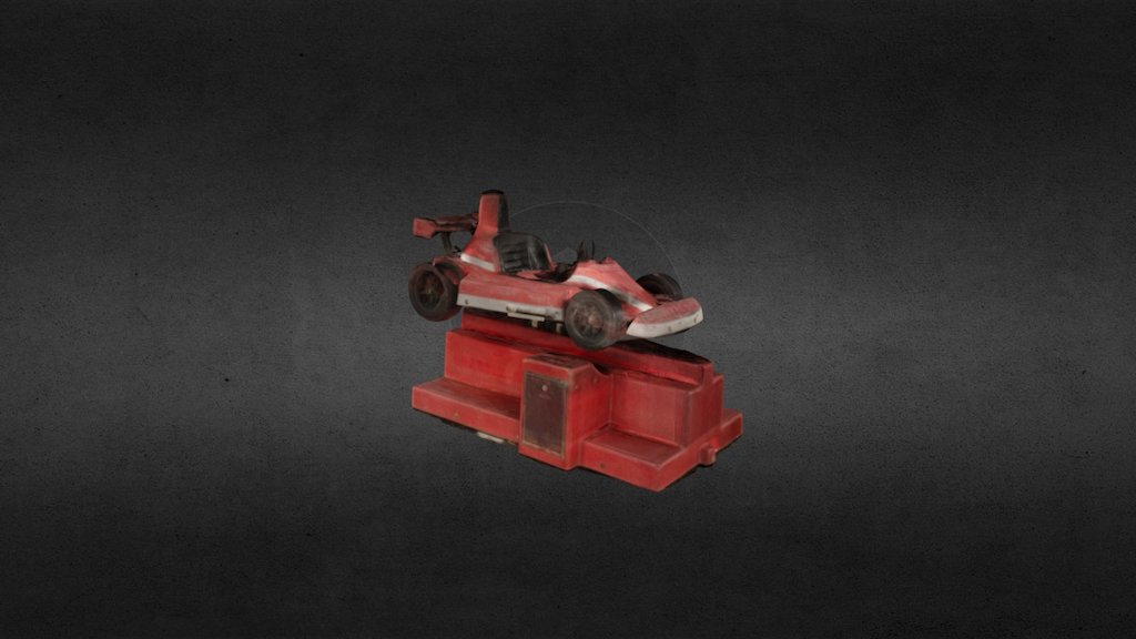 Kiddy Ride Racecar - 3D model by Shadyb [aec9f8d] - Sketchfab