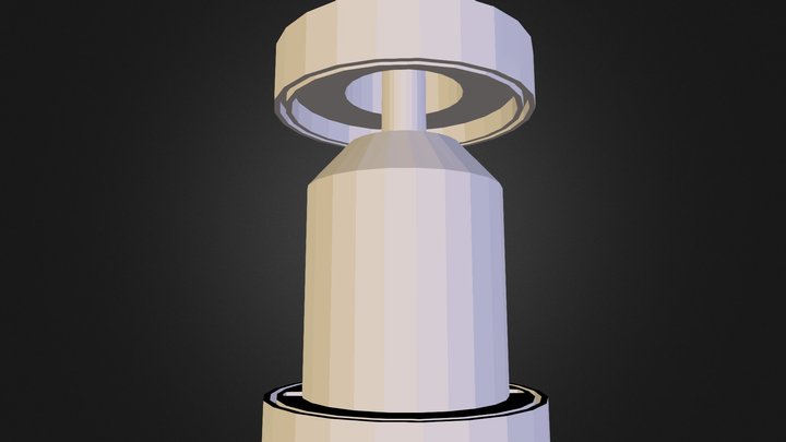 Base With Top Capand 510 Cap 3D Model