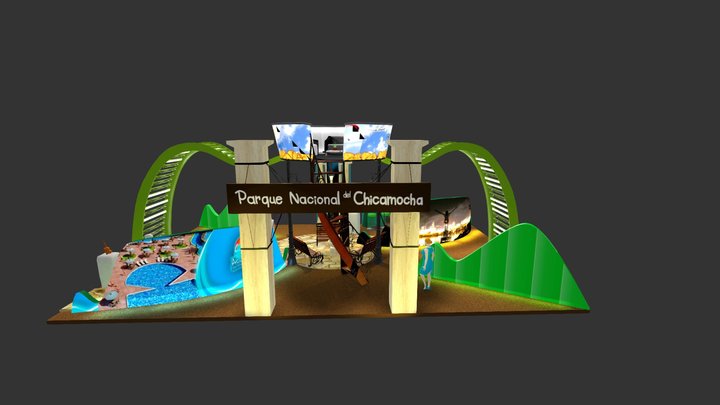 STAND ANATO 2014 3D Model