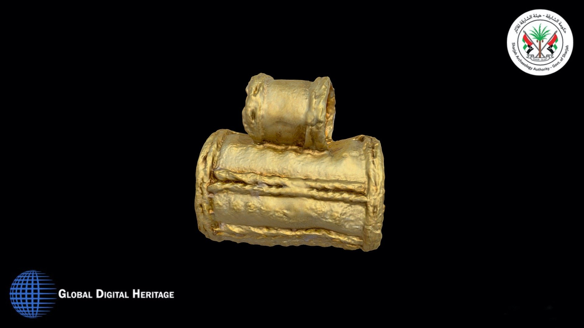 Pre-Islamic Gold Jewellery, Mleiha, Sharjah, UAE