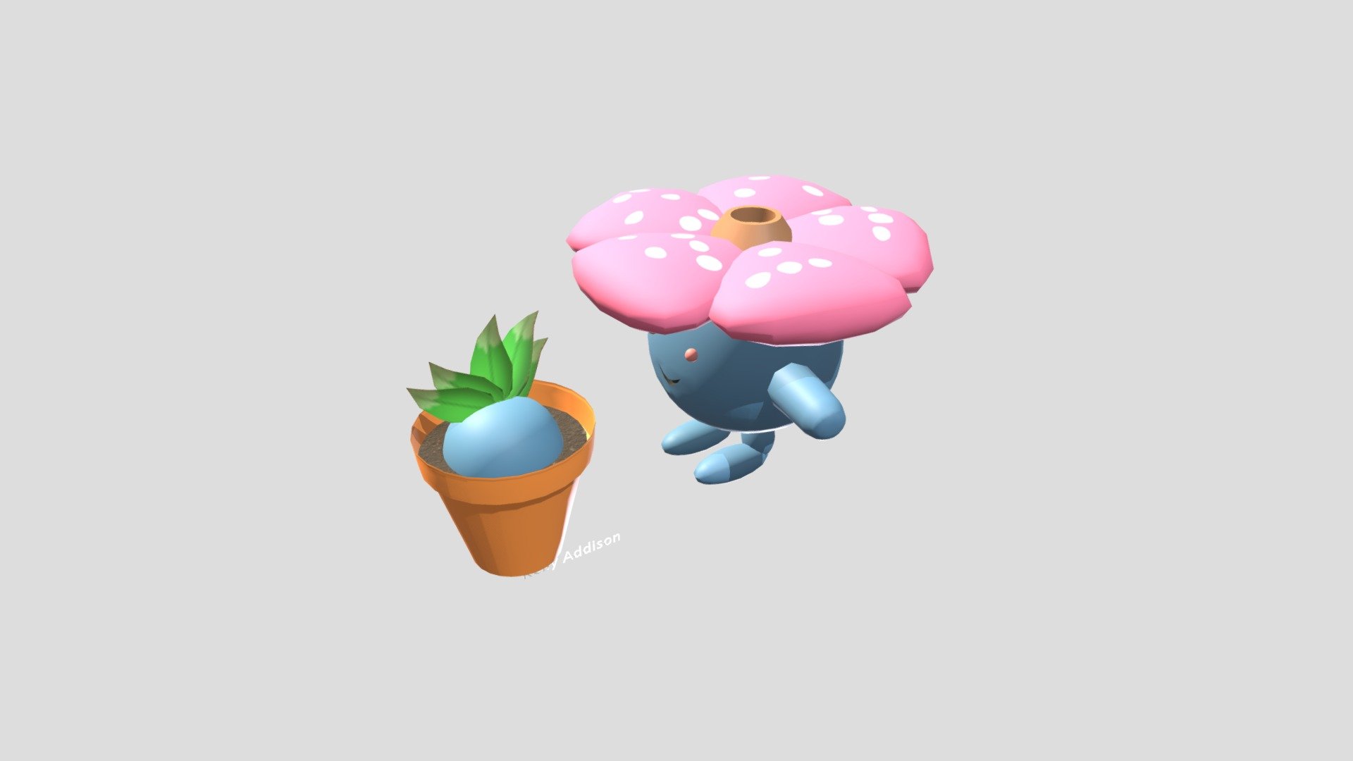 Vileplume And Oddish