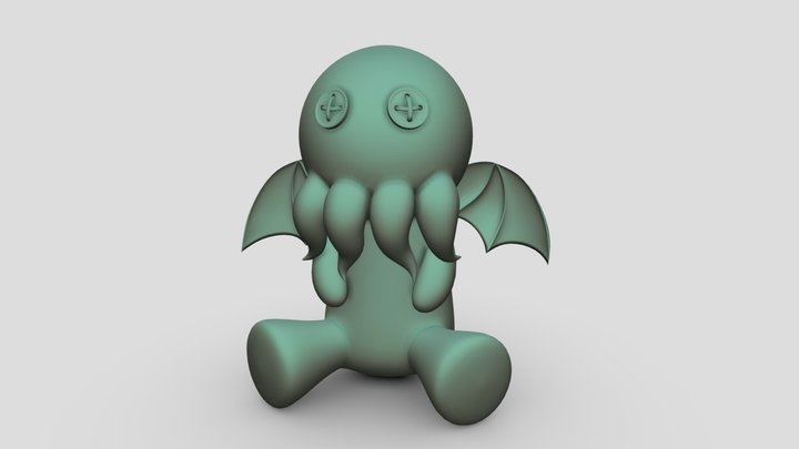 Cthulhu Model - GetBitterStickers 3D Model