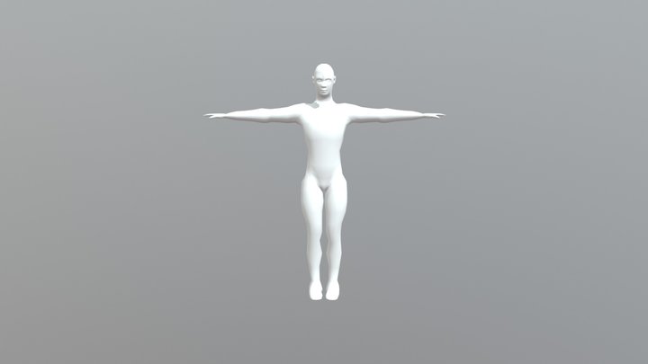 Practica De Modelado Cuerpo 3D Model
