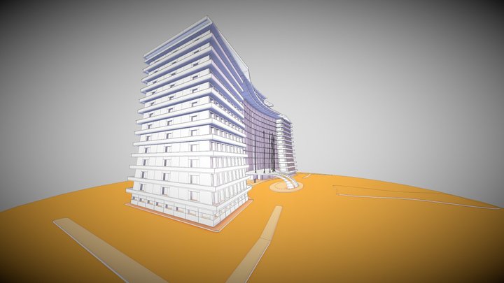 Building-POL-SOLO ( www.polanimation.com ) 3D Model