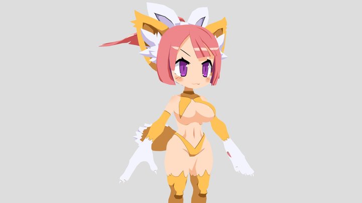 Felynn - Disgaea 7 3D Model
