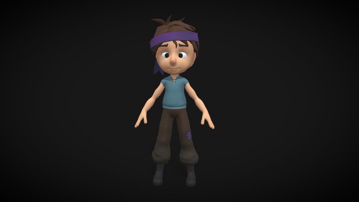 Scott (Boy) - Free 3D Model 3D Model