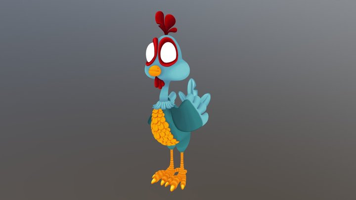 chicken Final 3D Model