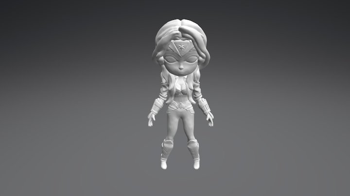 Wonderwoman 3D Model