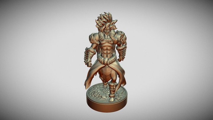 Solo Leveling Beast Monarch 3D Model