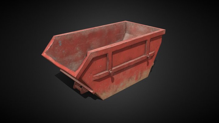 Garbage dumpster 3D Model