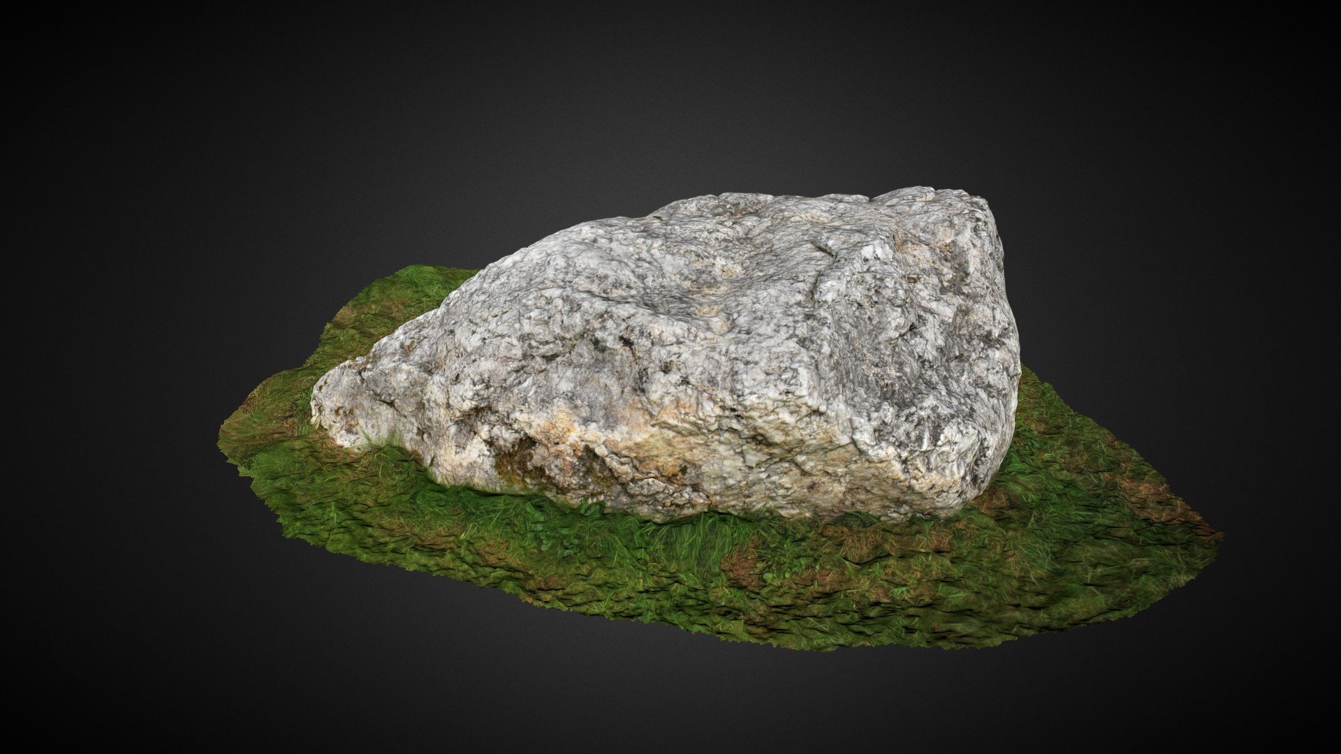 Castleruddery Quartz Boulder - Download Free 3D model by archaeology ...