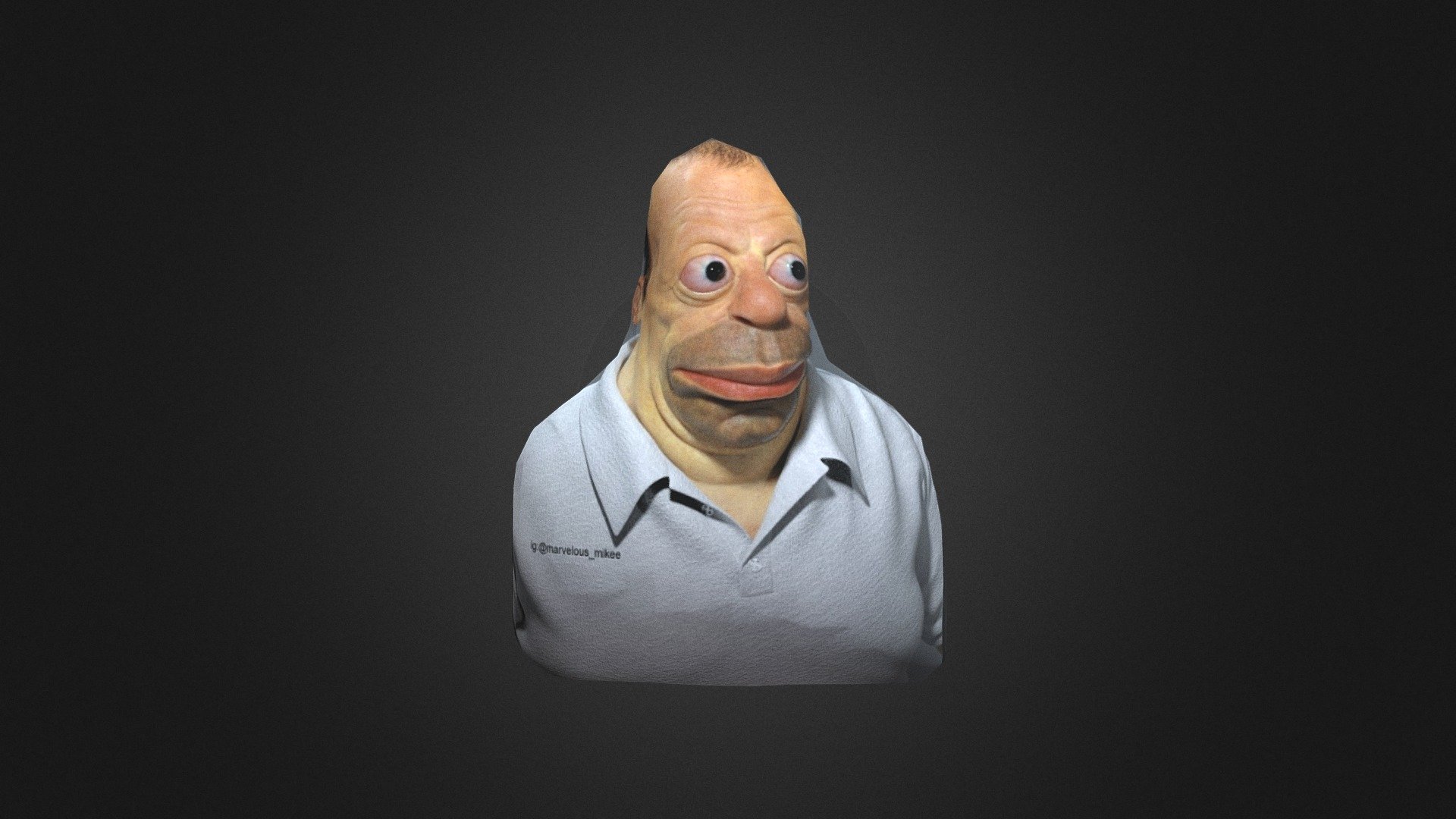 Ultra Realistic Homer Simpson Wip Download Free 3d Model By Pooiloui2