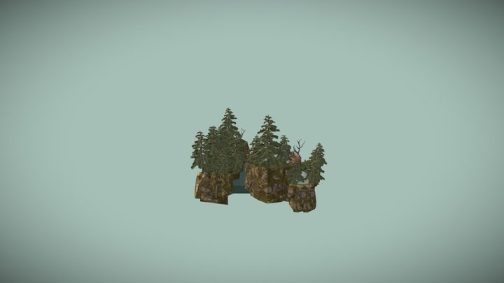 DAE Diorama - Eco House 3D Model