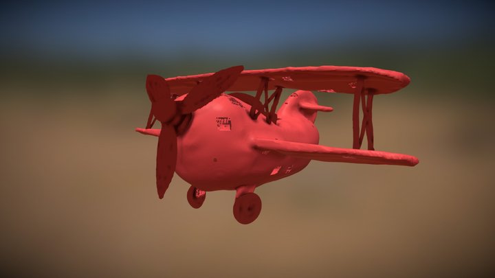 Little plane 3D Model