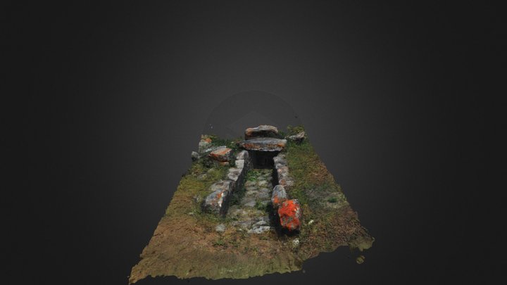 Tomba dei Giganti - Sedda Sa Caudela - Collinas 3D Model