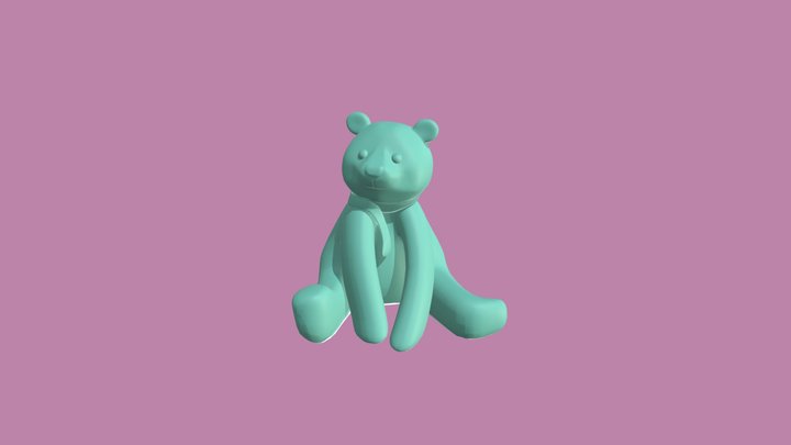 Teddy Bear 3D Model