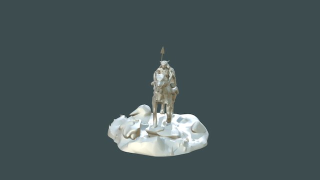 Mononoke Princess 3D Model