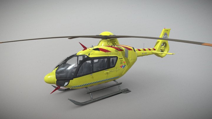 ILH Helicopter 3D Model