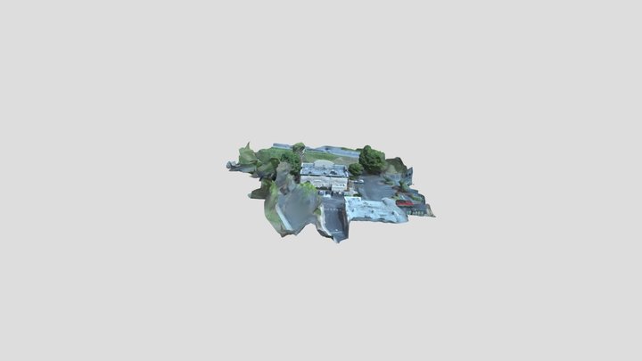 Drone photogrammetry - Test1 3D Model