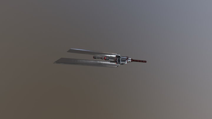 BladeGun 3D Model