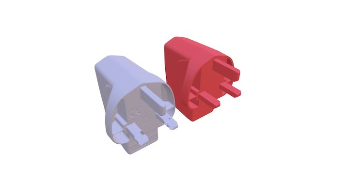 Plug - Reverse Engineered (Simple) 3D Model