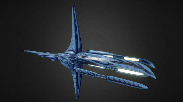 Minbari Shipyard Version 2 3D Model