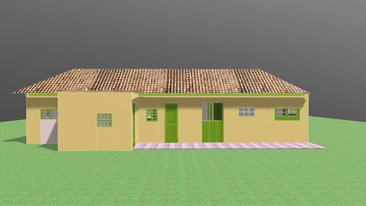 Casa Vieja Villa De Leyva 3D Model