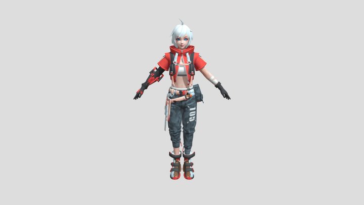 Beatrix Elite Skin ML Hero 3D Model
