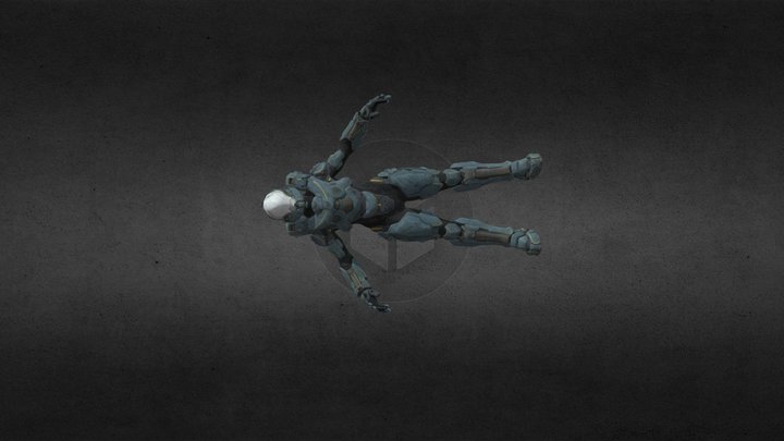 Kelly_halo5 team blue 3D Model