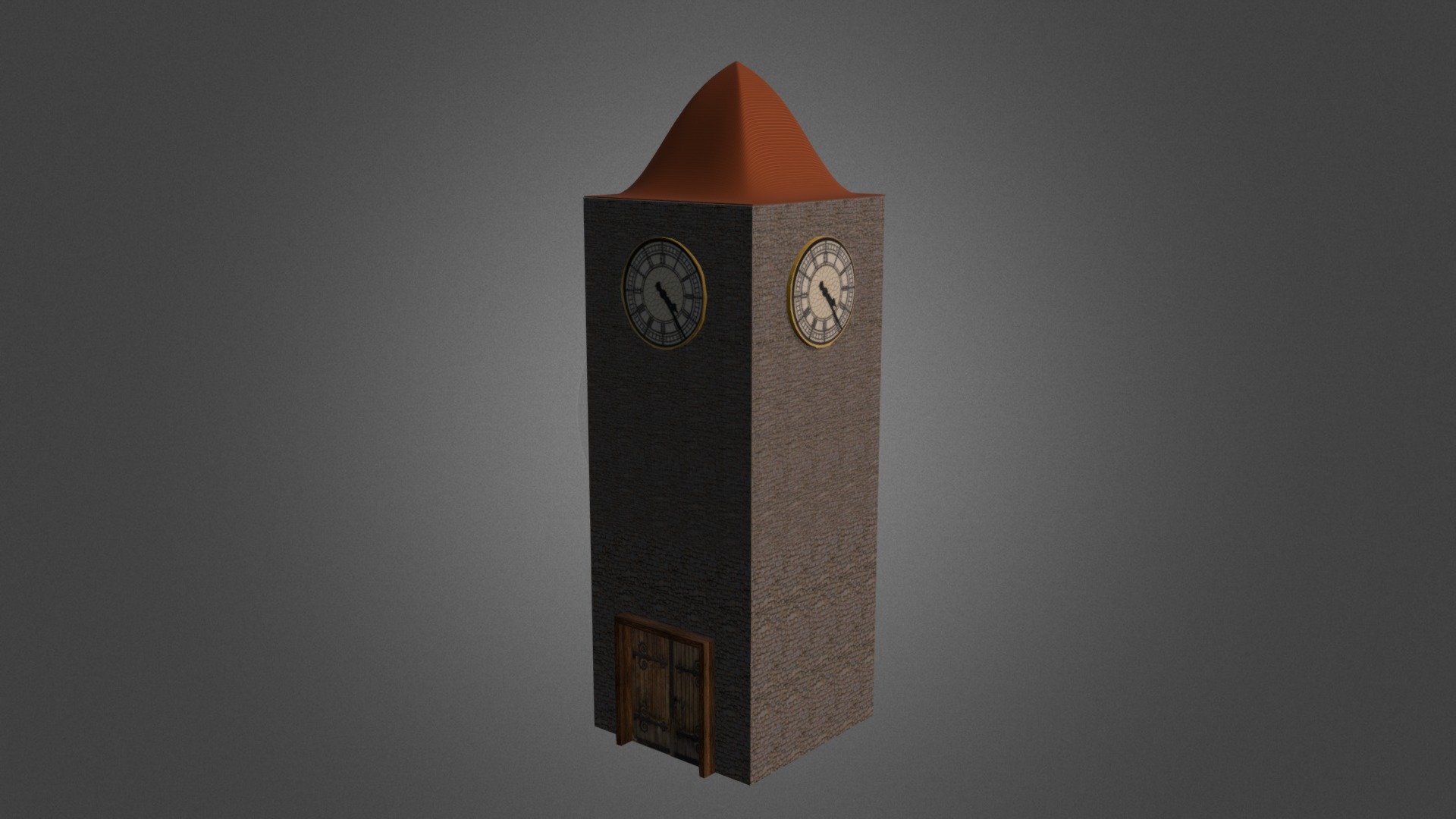 Clock tower - Download Free 3D model by MrsM [aed69cf] - Sketchfab