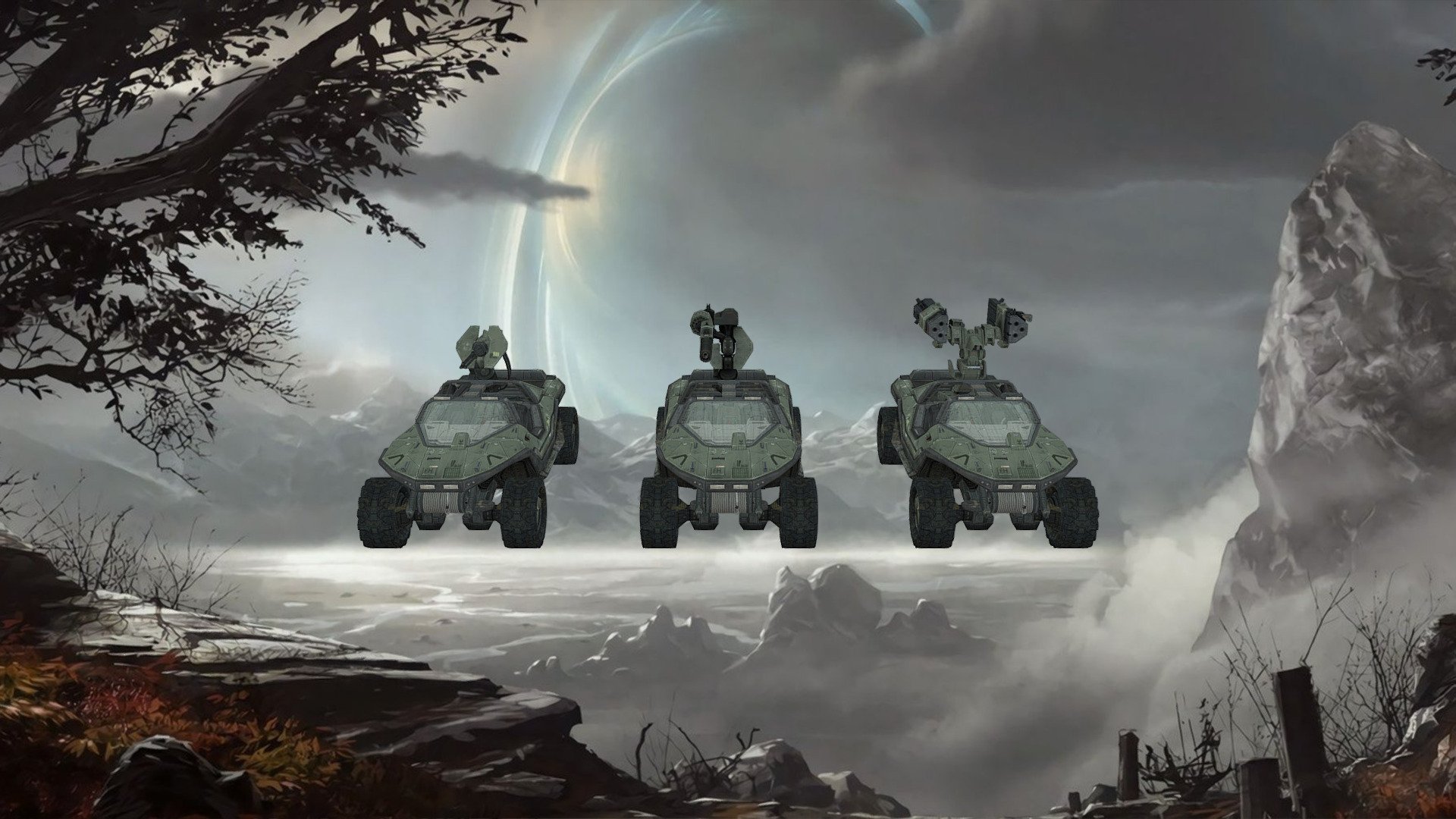 Vehicles>Human>Ground>Warthogs>Halo Reach — Sketchfab embed 3D viewer