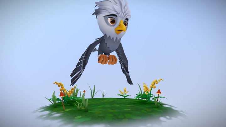 Kino - animated character 3D Model
