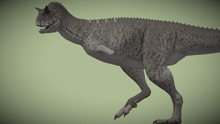 Carnotaurus sastrei – Kostenloses 3D-Modell STL