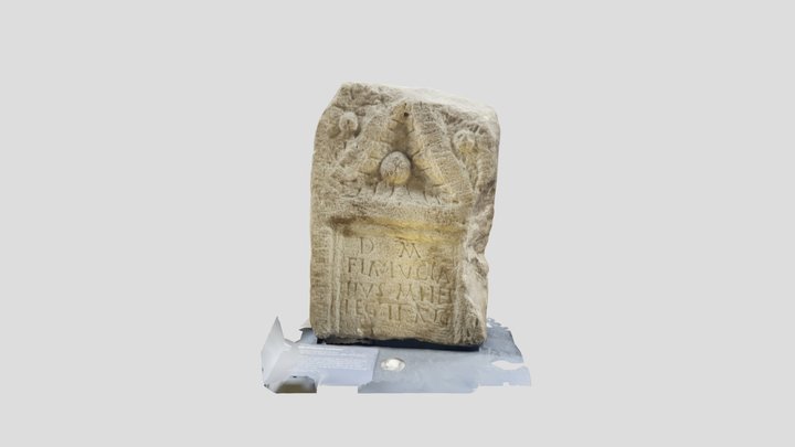 Flavius Lucianus, gravestone – Free 3D Model STL