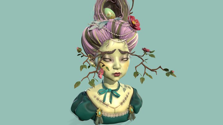 The Ghost of Ophelia 3D Model