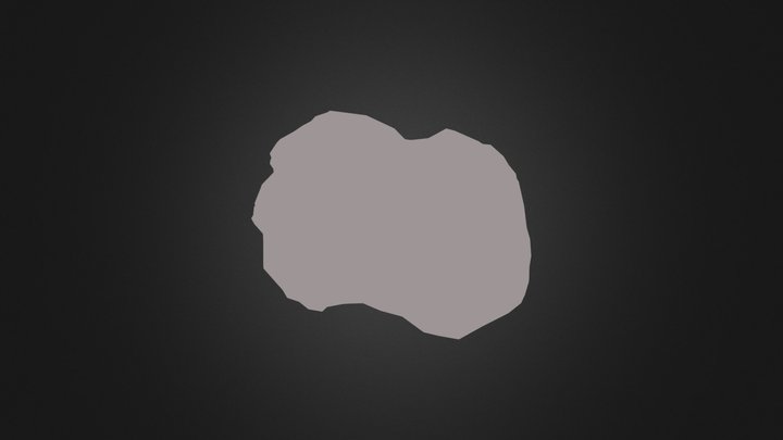 Prop Asteroid 01 3D Model