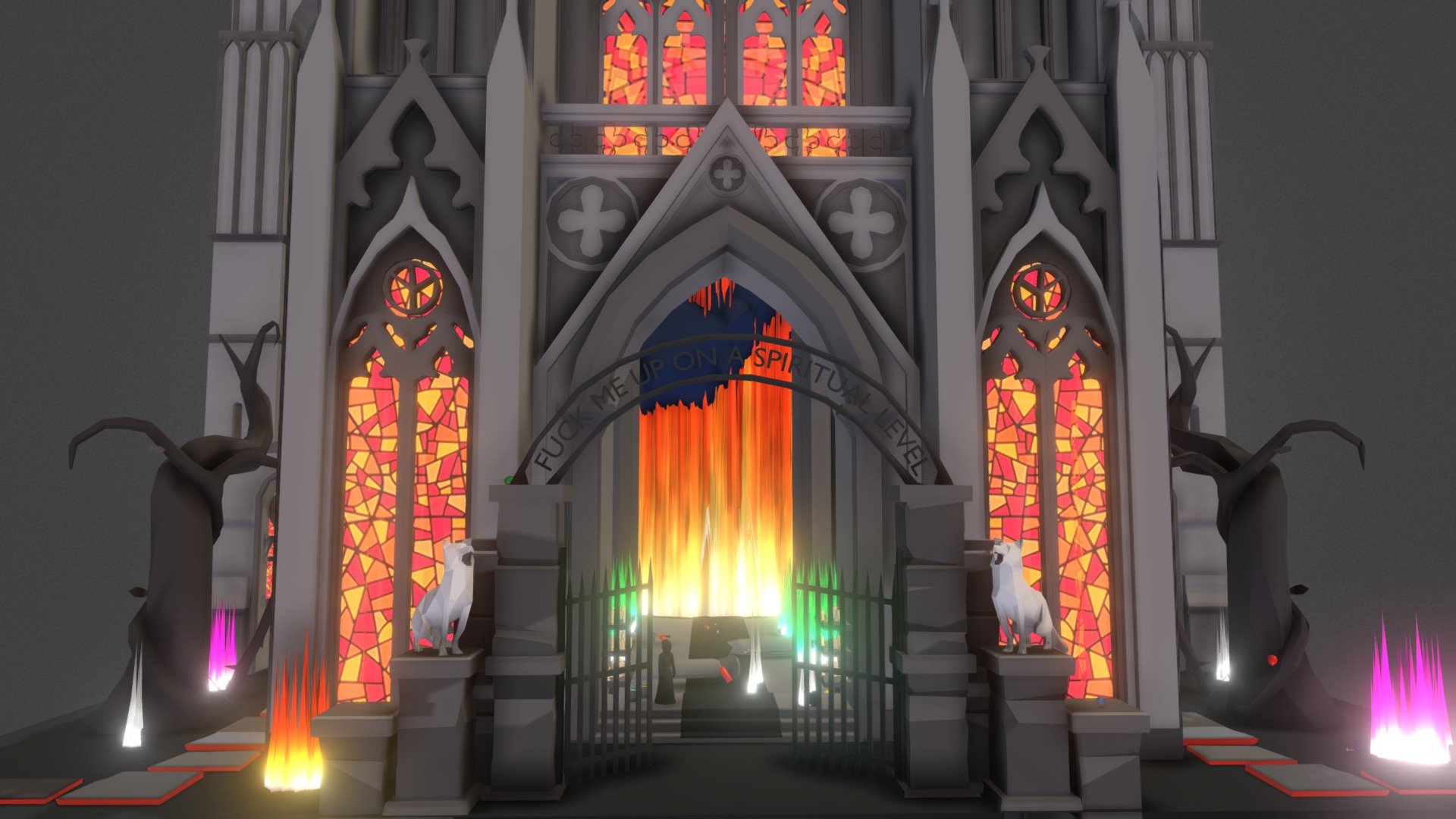 The WonderQuest | WonderFlames - 3D model by Low Poly Models ...